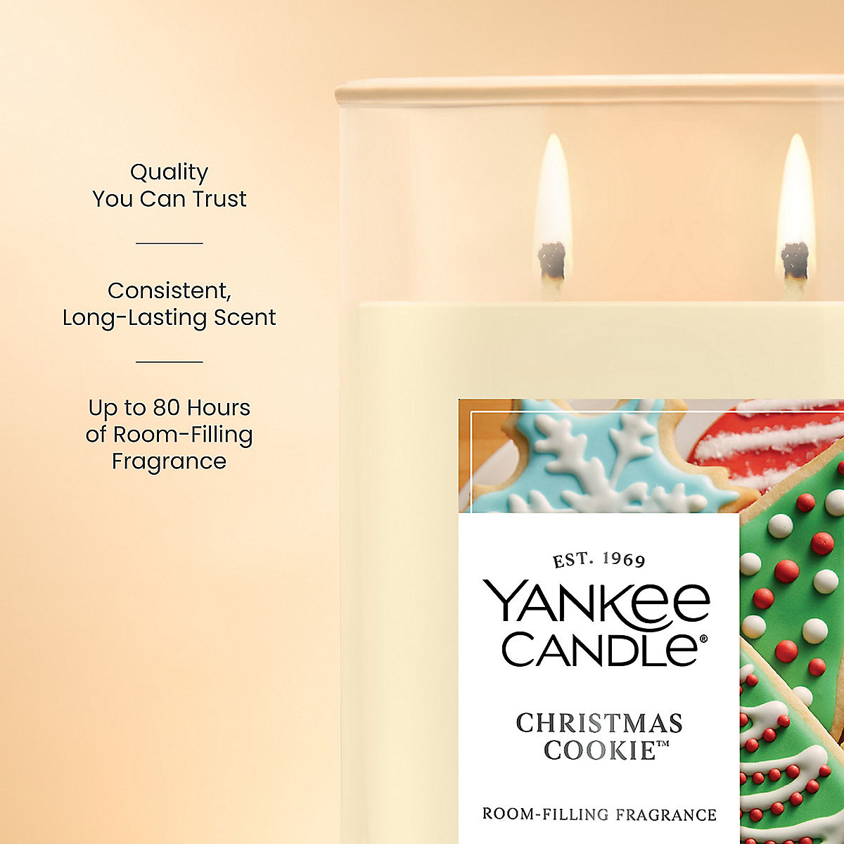 Christmas Cookie™ Large Tumbler Candle - US 58932