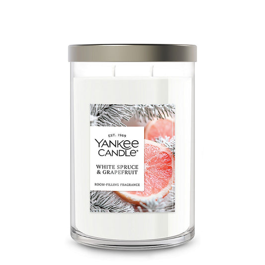 White Spruce & Grapefruit Large Tumbler Candle - US 30968