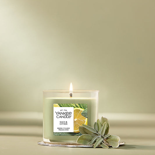 Sage & Citrus Small Tumbler Candle - US 00619