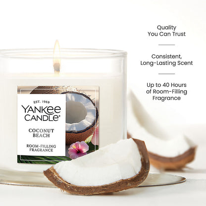 Coconut Beach Small Tumbler Candle - US 91441