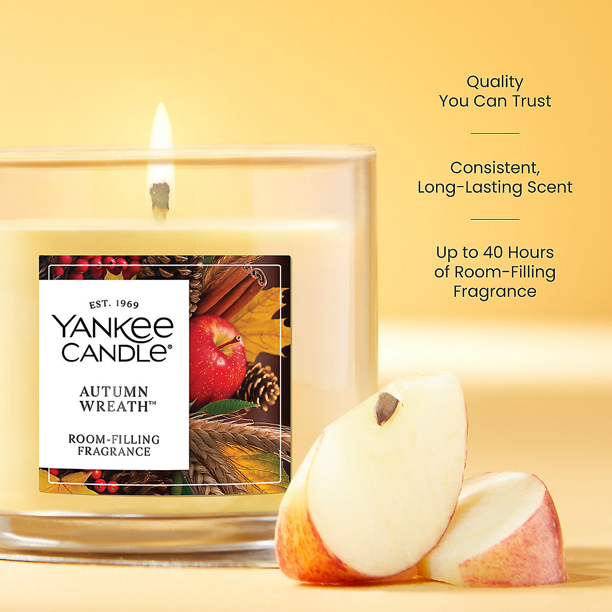 Autumn Wreath™ Small Tumbler Candle - US 76384