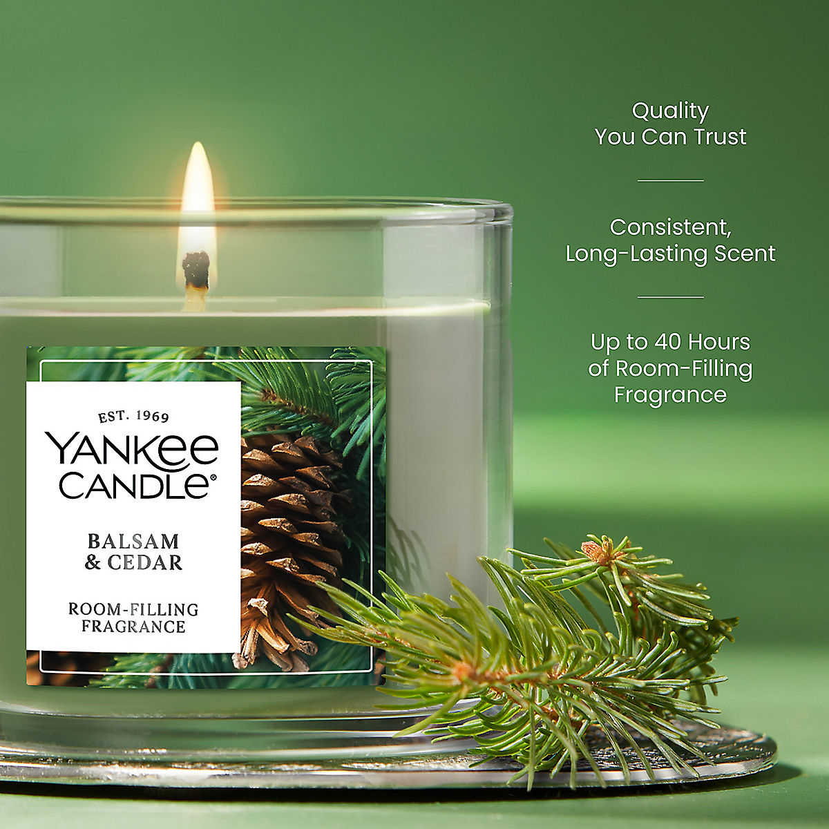 Balsam & Cedar Small Tumbler Candle - US 10127