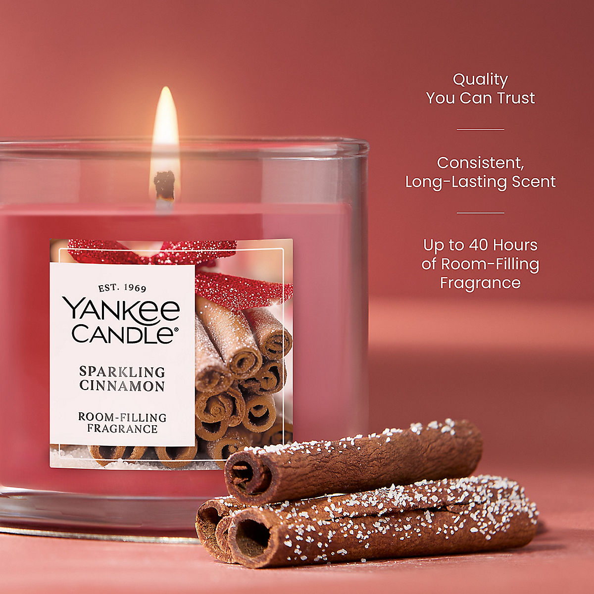 Sparkling Cinnamon Small Tumbler Candle - US 75146