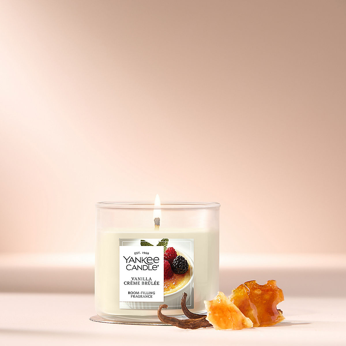Vanilla Crème Brûlée Small Tumbler Candle - US 29602