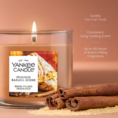 Pumpkin Banana Scone Small Tumbler Candle - US 15339