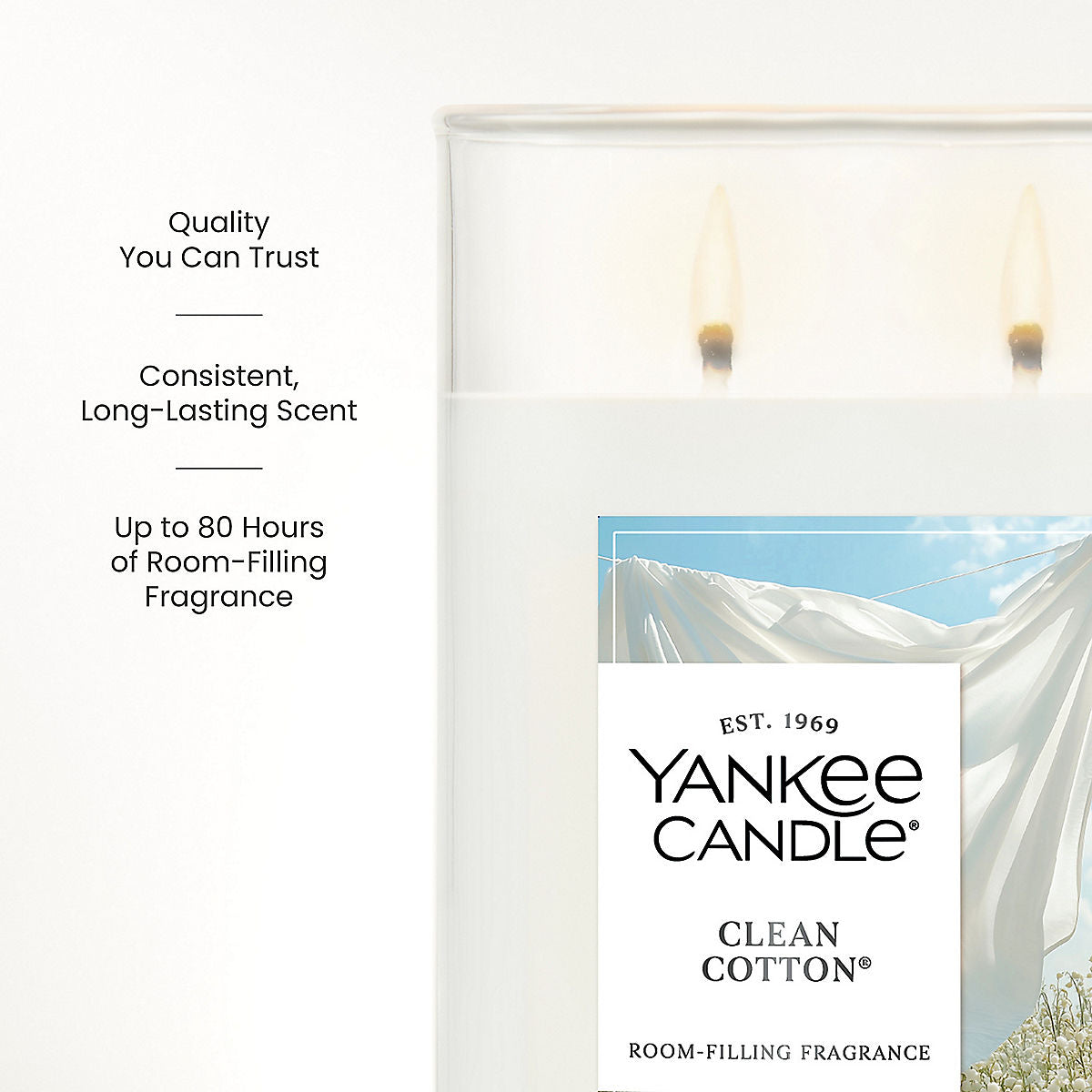 Clean Cotton® Large Tumbler Candle - US 42098