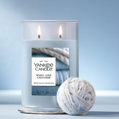 Warm Luxe Cashmere Large Tumbler Candle - US 64803