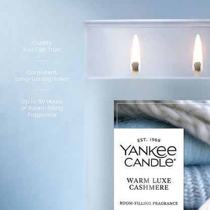 Warm Luxe Cashmere Large Tumbler Candle - US 64803