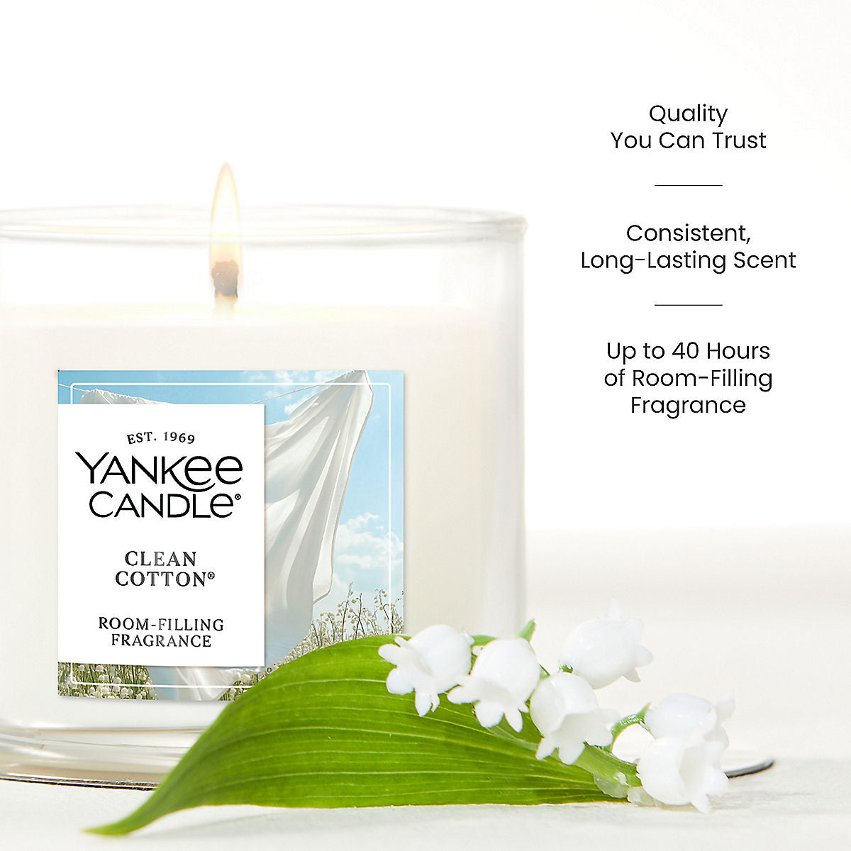 Clean Cotton® Small Tumbler Candle - US 89189