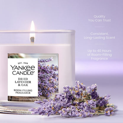 Dried Lavender & Oak Small Tumbler Candle - US 50267