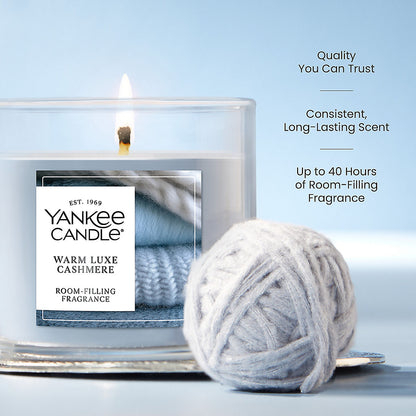 Warm Luxe Cashmere Small Tumbler Candle - US 35211