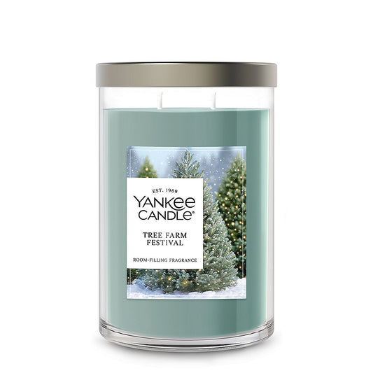 Tree Farm Festival Large Tumbler Candle - US 93034