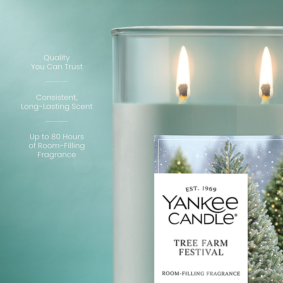 Tree Farm Festival Large Tumbler Candle - US 93034
