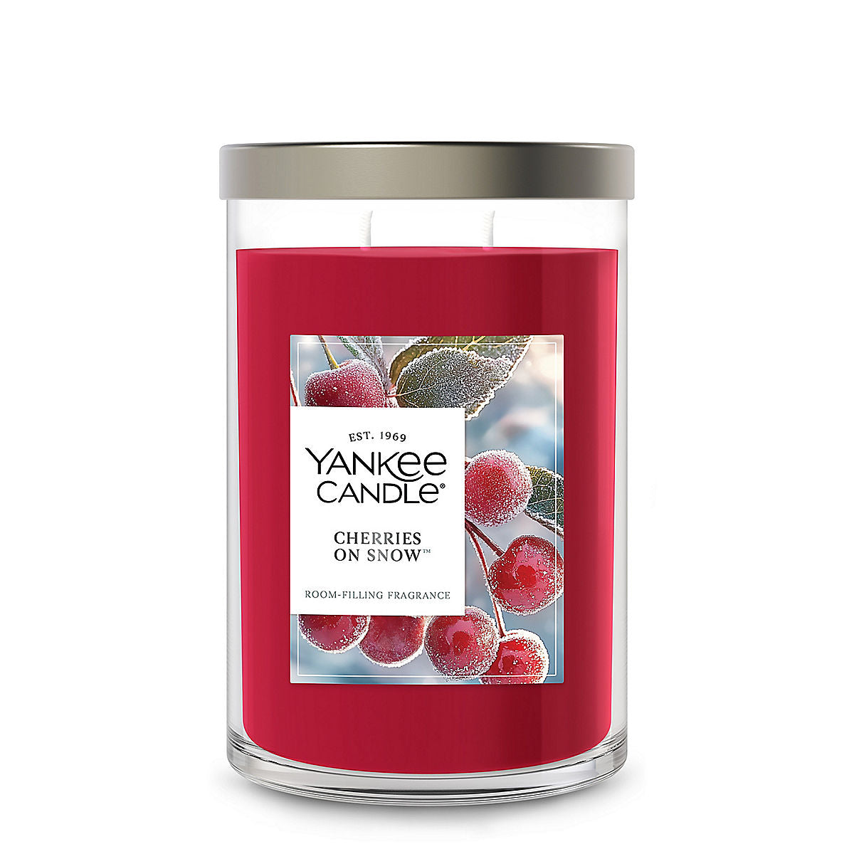 Cherries On Snow™ Large Tumbler Candle - US 88104