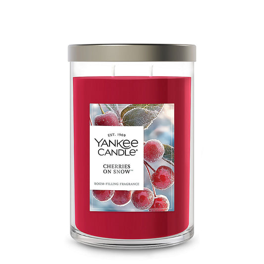 Cherries On Snow™ Large Tumbler Candle - US 88104
