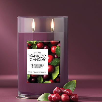 Cranberry Chutney Large Tumbler Candle - US 71577