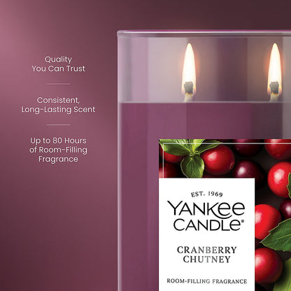 Cranberry Chutney Large Tumbler Candle - US 71577