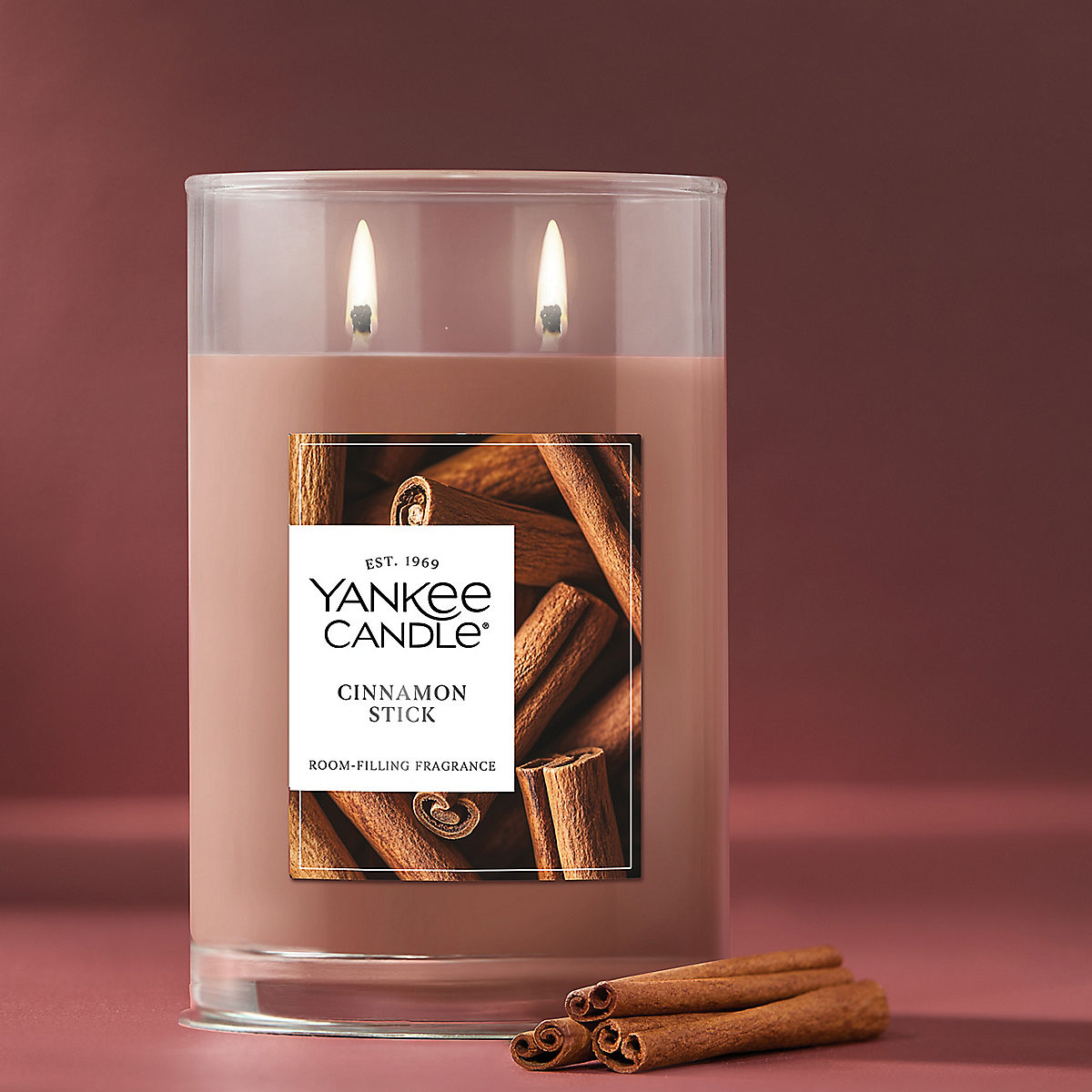 Cinnamon Stick Large Tumbler Candle - US 44451
