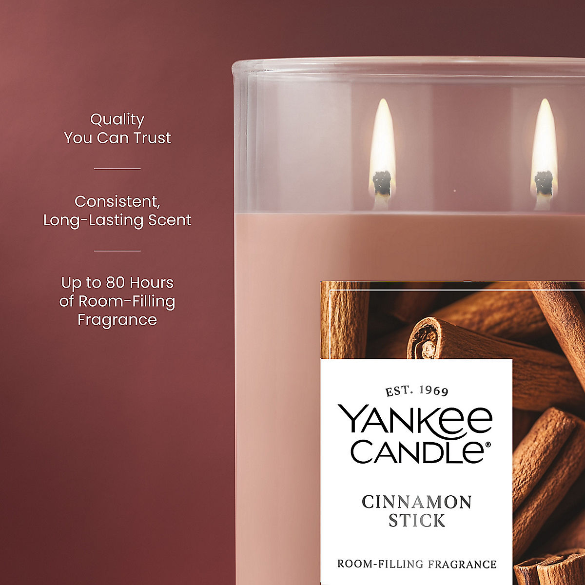 Cinnamon Stick Large Tumbler Candle - US 44451