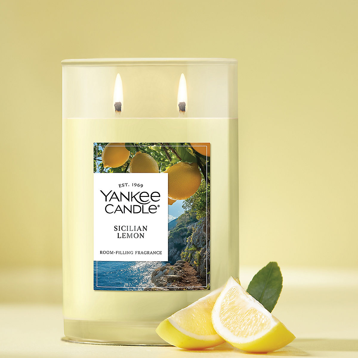 Sicilian Lemon Large Tumbler Candle - US 97626