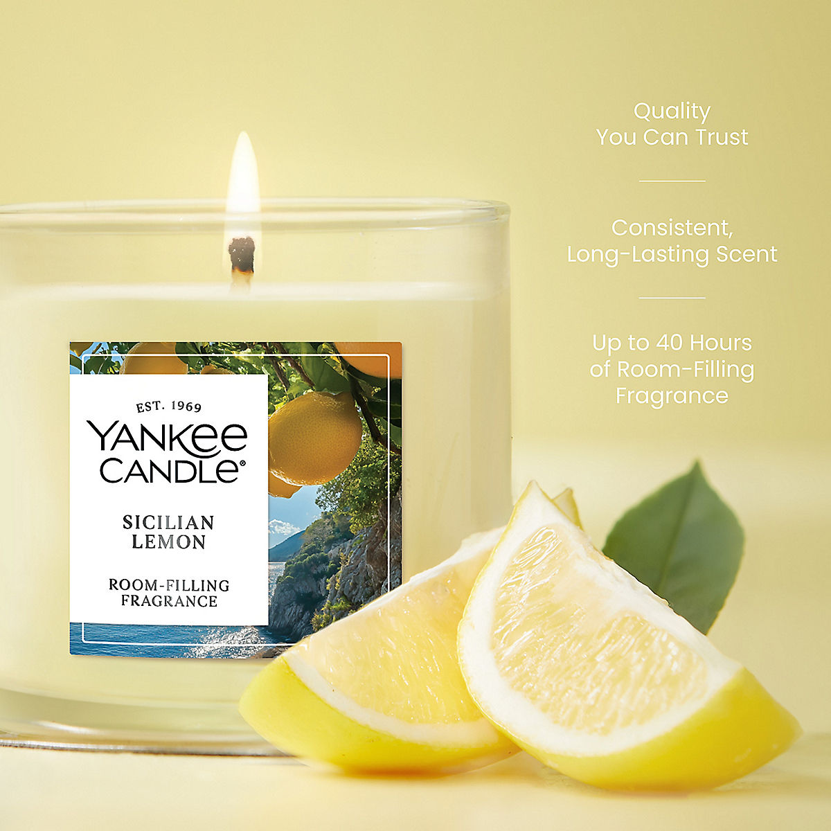 Sicilian Lemon Small Tumbler Candle - US 88508