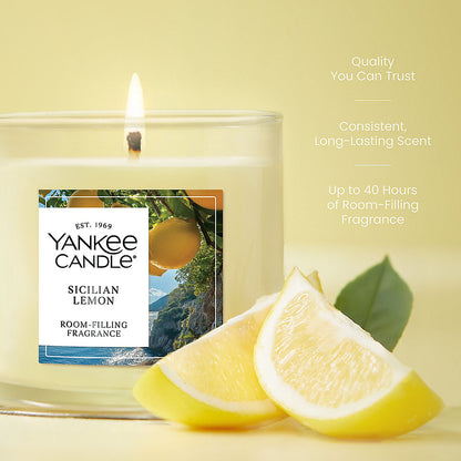 Sicilian Lemon Small Tumbler Candle - US 88508