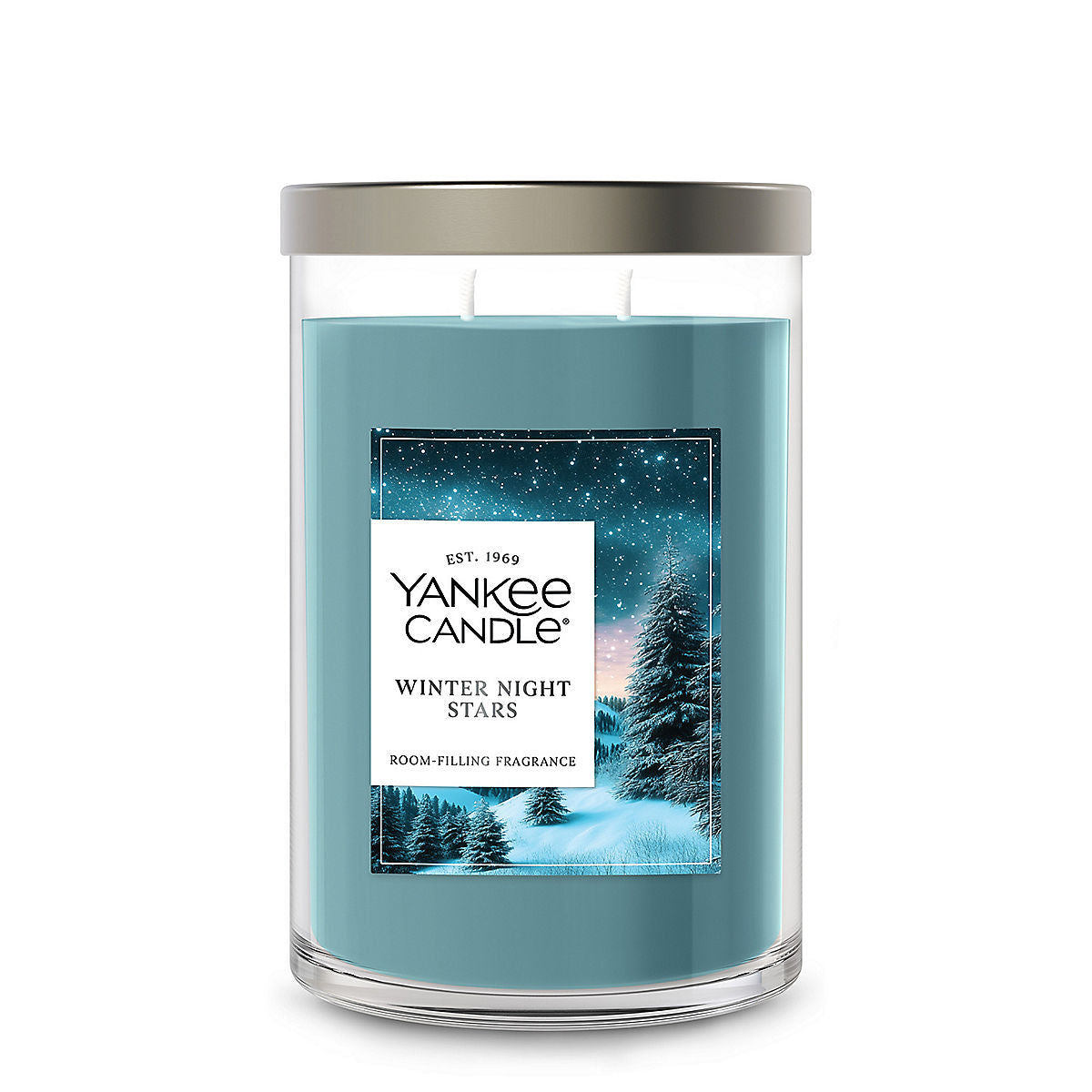 Winter Night Stars Large Tumbler Candle - US 13275