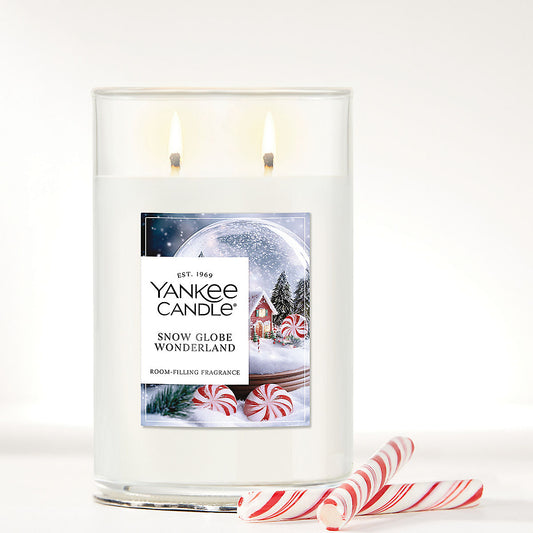 Snow Globe Wonderland Large Tumbler Candle - US 06629