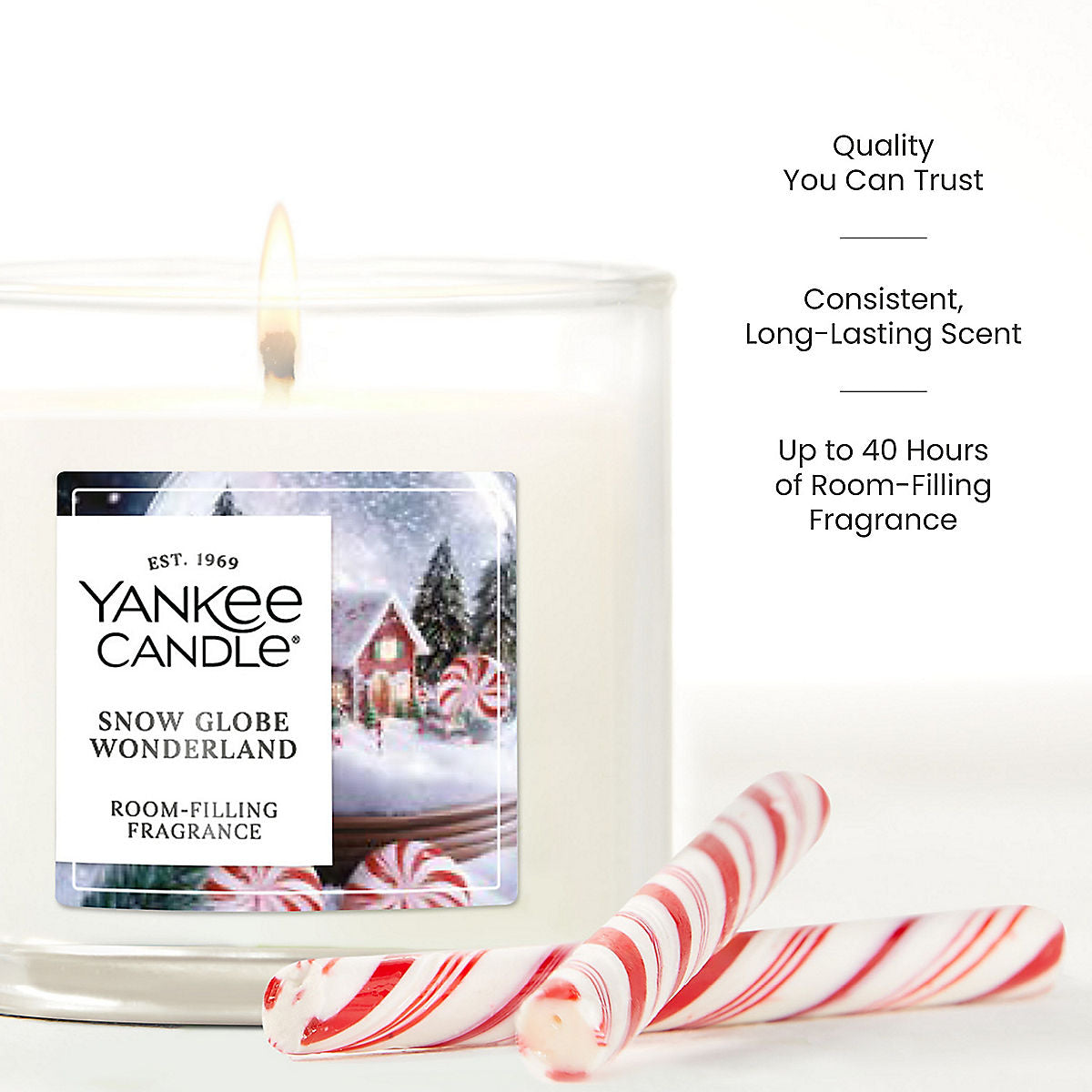 Snow Globe Wonderland Small Tumbler Candle - US 70753