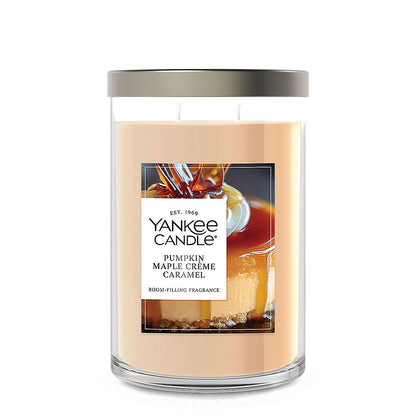 Pumpkin Maple Crème Caramel Large Tumbler Candle - US 91112