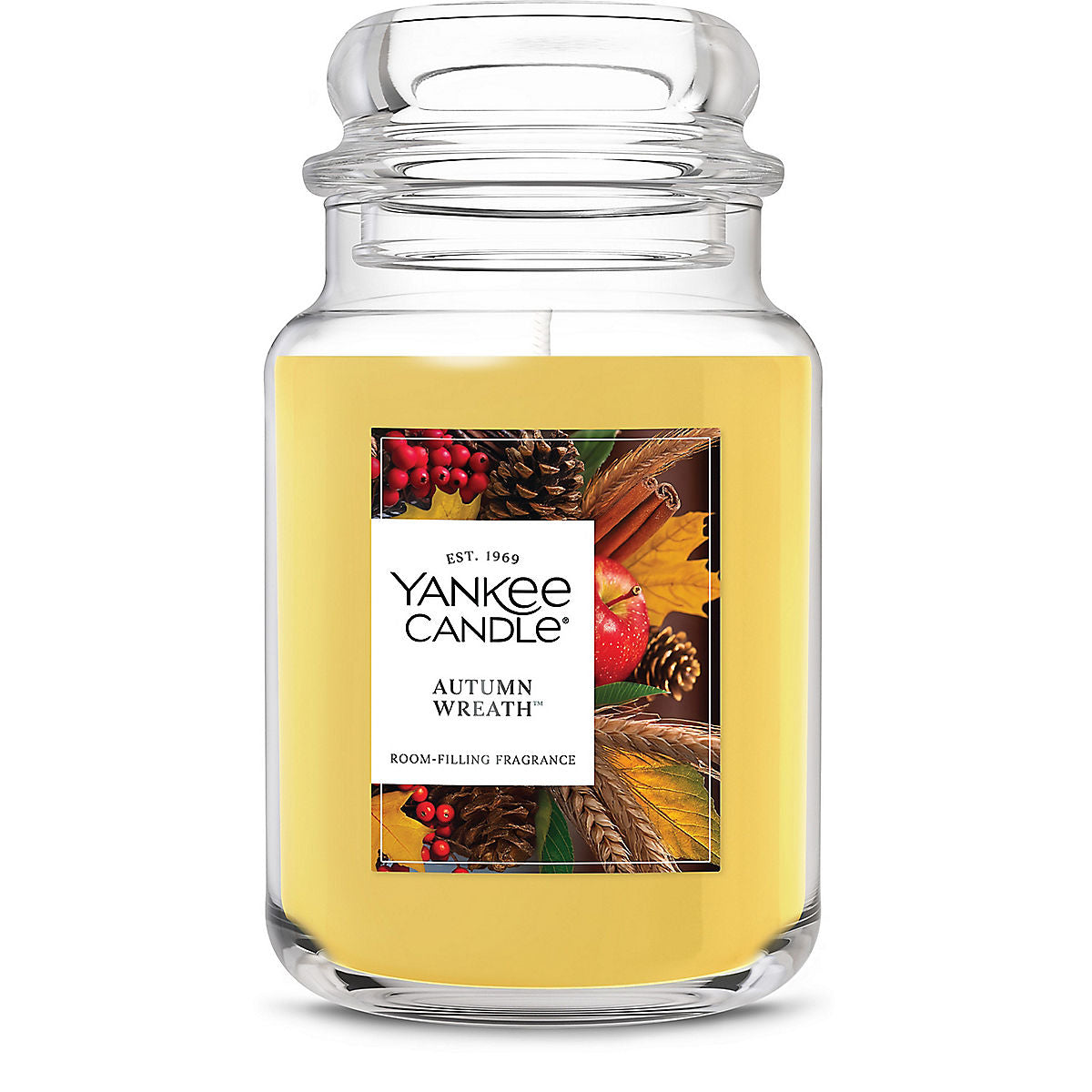 Autumn Wreath™ Original Large Jar Candle - US 62843
