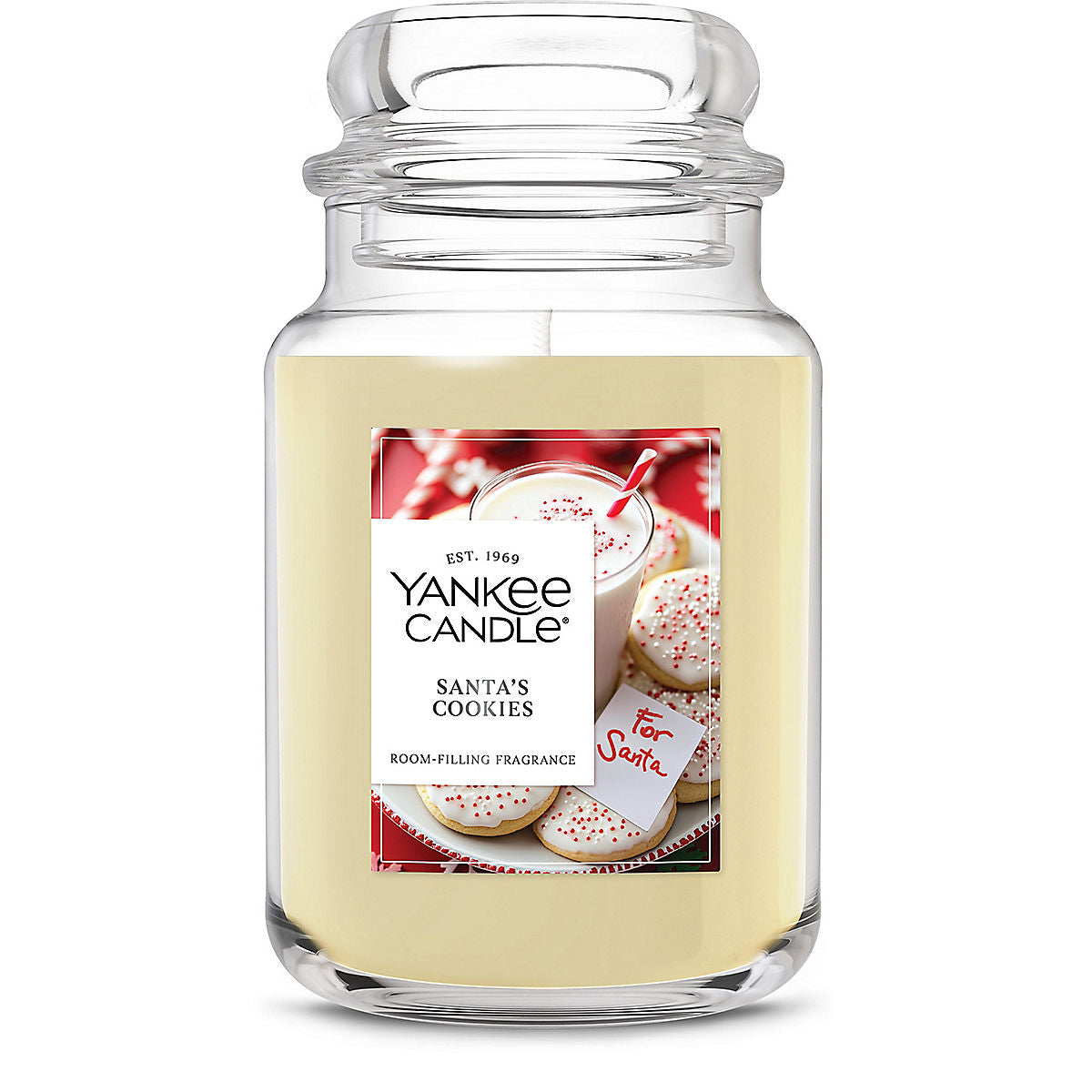 Santa's Cookies Original Large Jar Candle - US 10066