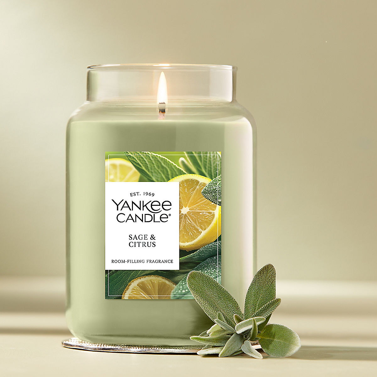 Sage & Citrus Original Large Jar Candle - US 94962