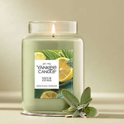 Sage & Citrus Original Large Jar Candle - US 94962