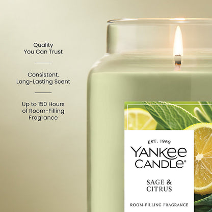 Sage & Citrus Original Large Jar Candle - US 94962