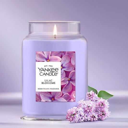 Lilac Blossoms Original Large Jar Candle - US 95166