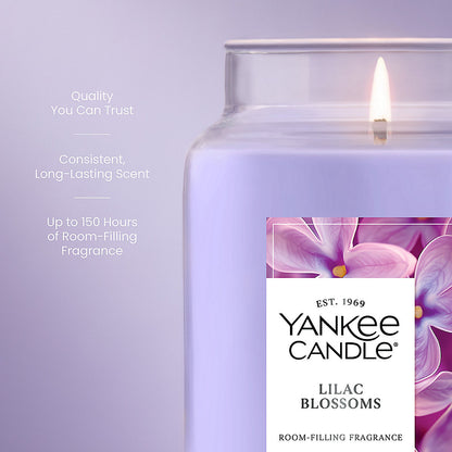Lilac Blossoms Original Large Jar Candle - US 95166