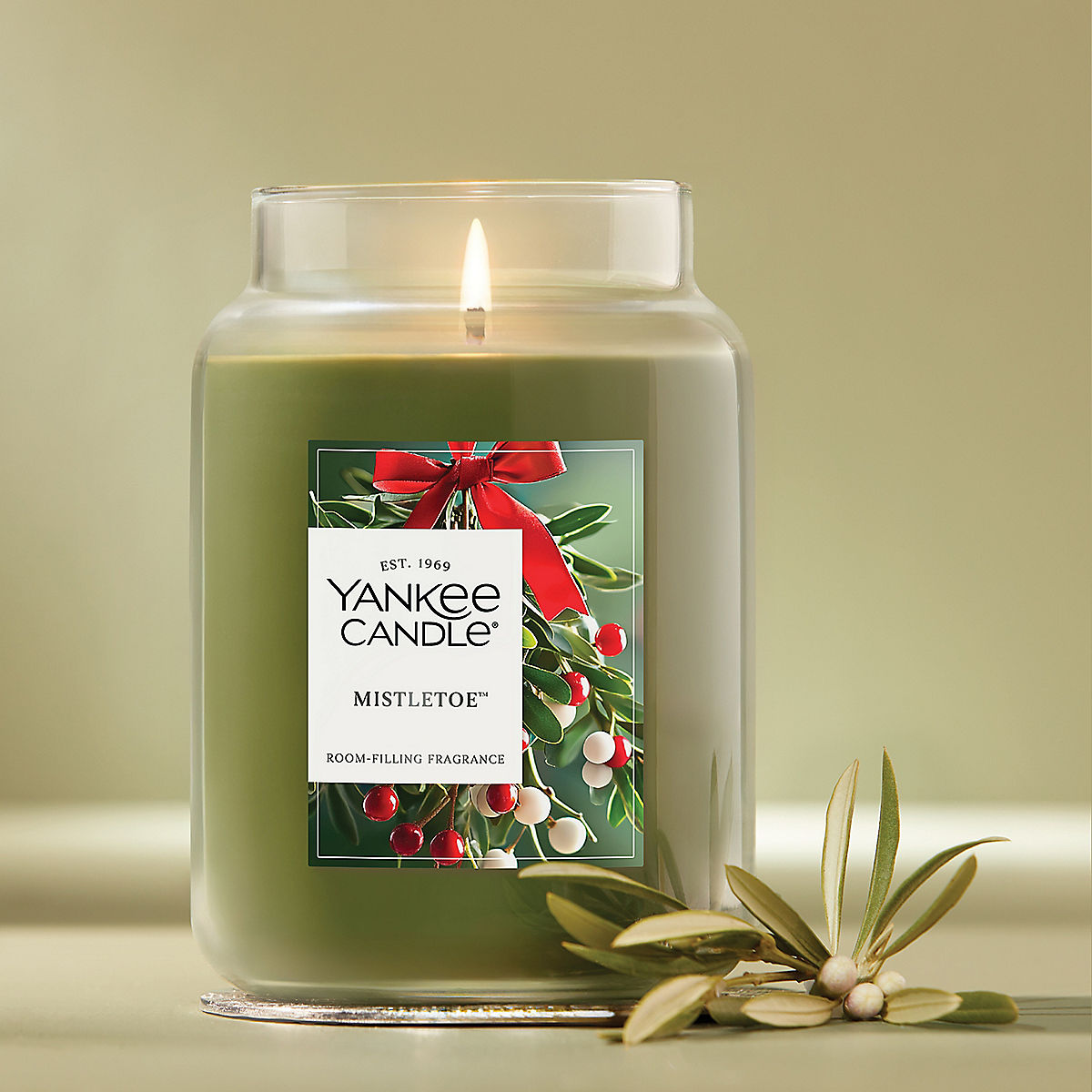 Mistletoe™ Original Large Jar Candle - US 07781