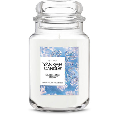 Sparkling Snow™ Original Large Jar Candle - US 80404