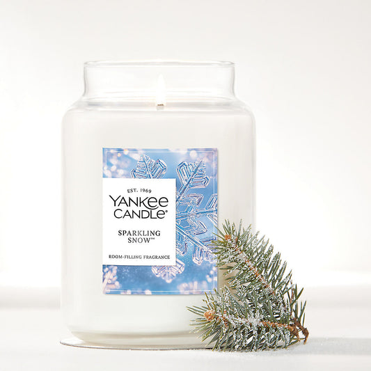 Sparkling Snow™ Original Large Jar Candle - US 80404