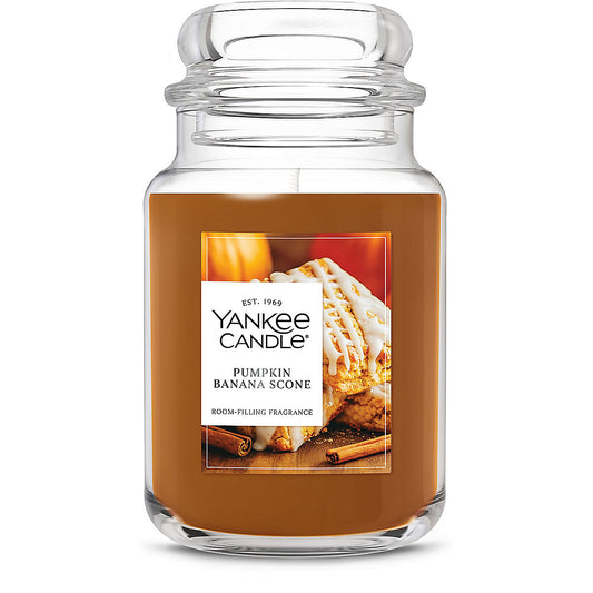 Pumpkin Banana Scone Original Large Jar Candle - US 69176
