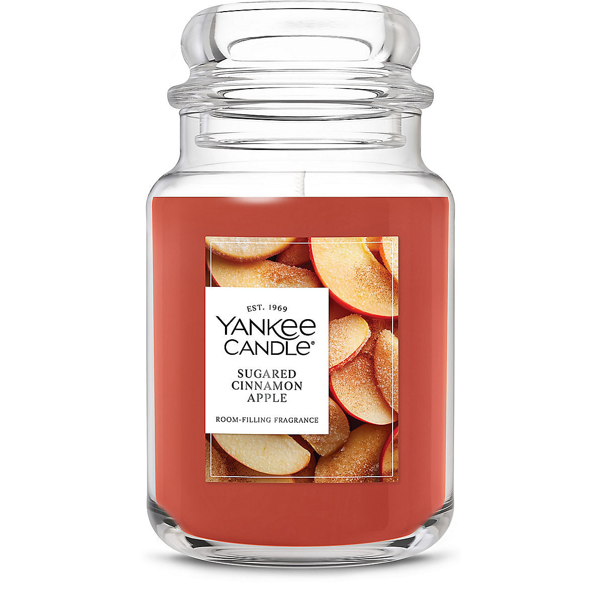 Sugared Cinnamon Apple Original Large Jar Candle - US 00287
