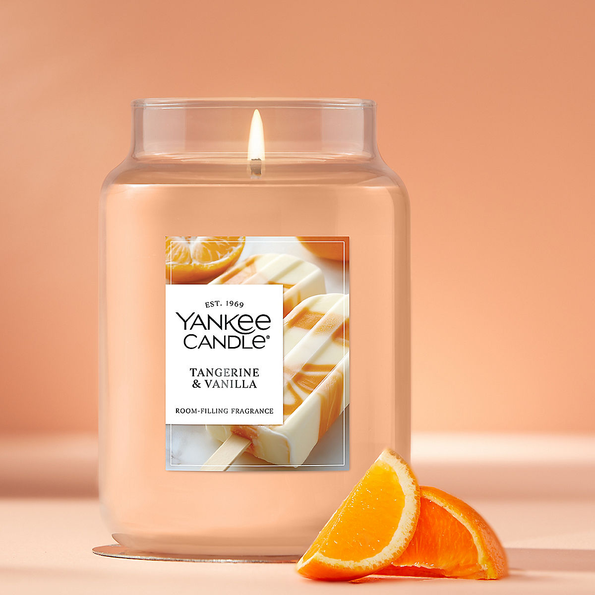 Tangerine & Vanilla Original Large Jar Candle - US 42059
