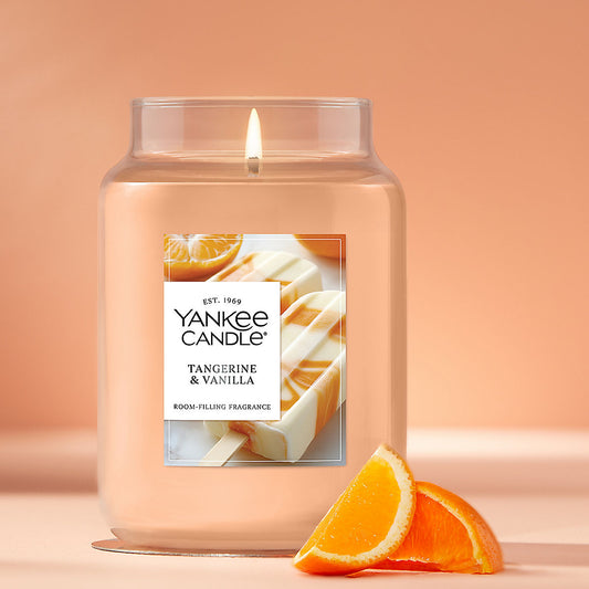 Tangerine & Vanilla Original Large Jar Candle - US 42059