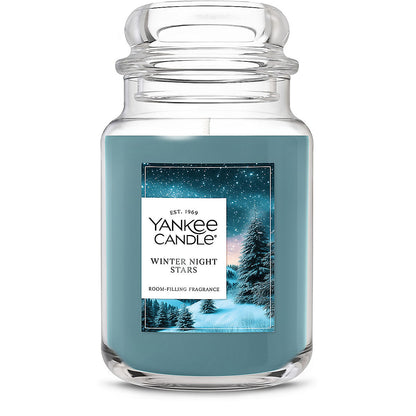 Winter Night Stars Original Large Jar Candle - US 30140