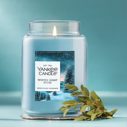 Winter Night Stars Original Large Jar Candle - US 30140