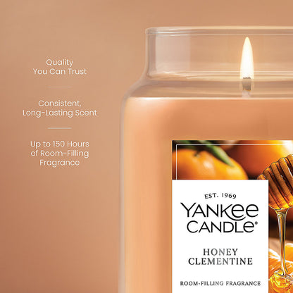 Honey Clementine Original Large Jar Candle - US 59152