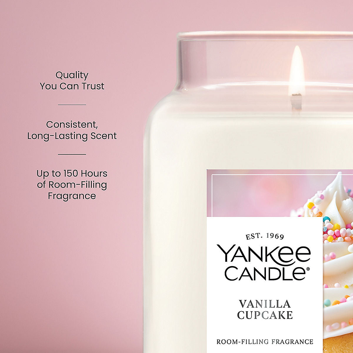 Vanilla Cupcake Original Large Jar Candle - US 05086