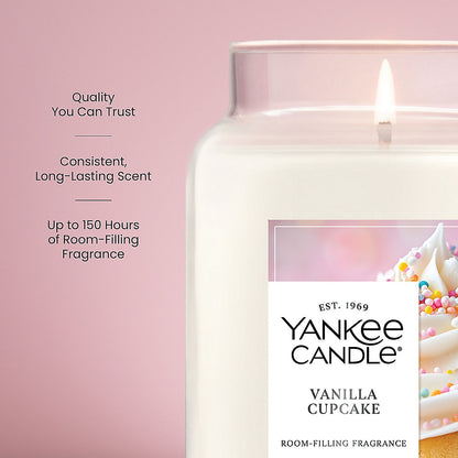 Vanilla Cupcake Original Large Jar Candle - US 05086