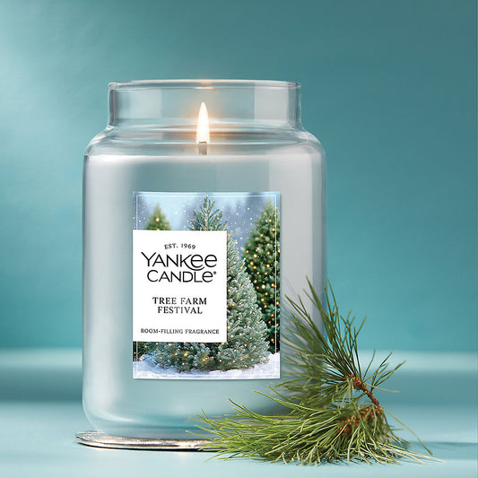 Tree Farm Festival Original Large Jar Candle - US 58661